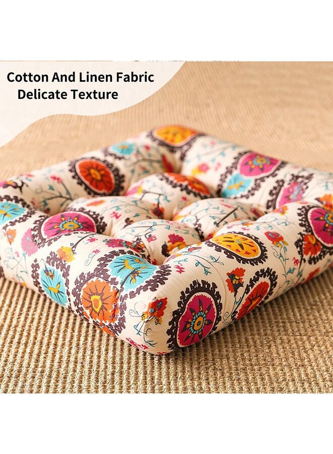 Bohemian Soft Chair Pad Garden Patio Home Kitchen Office Seat Cushion Diameter 22" - Image 2