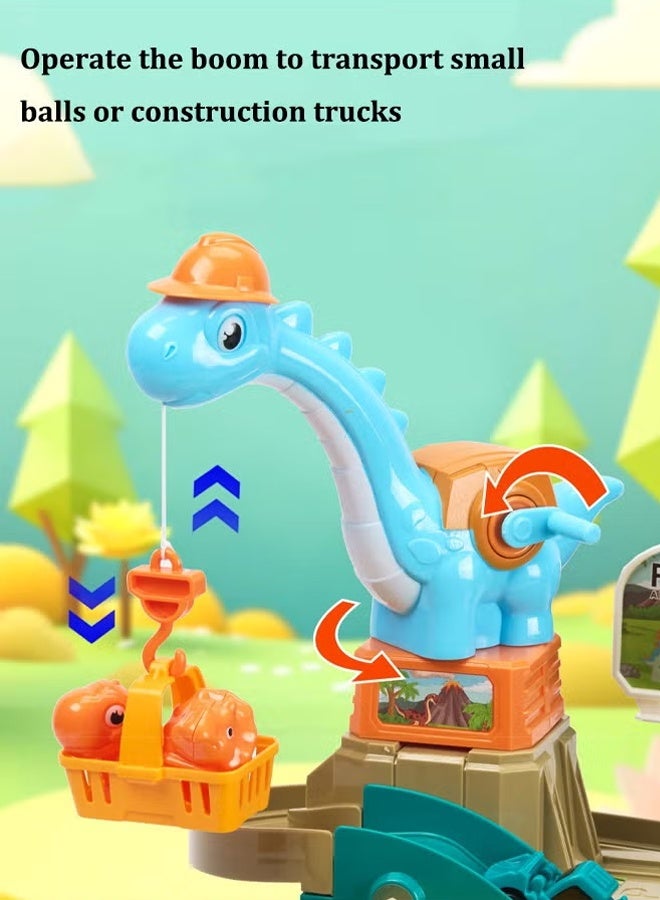 ألعاب مغامرة السيارة مجموعة لعبة سباق سباق لعبة السباق ألعاب مسار سباق الأطفال لغز سيارة السكك الحديدية  سباق لعبة الطريق المنحدر السباق ألعاب تعليمية ما قبل المدرسة للأطفال الصغار ألعاب مسار سباق الأطفال لمدة 3 4 5 6 7 7 سنوات بويز فتيات - Image 5