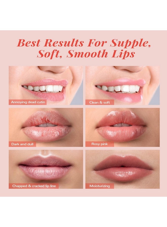 ANAI RUI Lip Mask Set, Lip Scrub & Lip Butter, Overnight Lip Treatment Set Enriched With Skin Softening Ceramide & Watermelon and Hydrating Shea Butter, For A Softer & Smoother Pout - Image 5