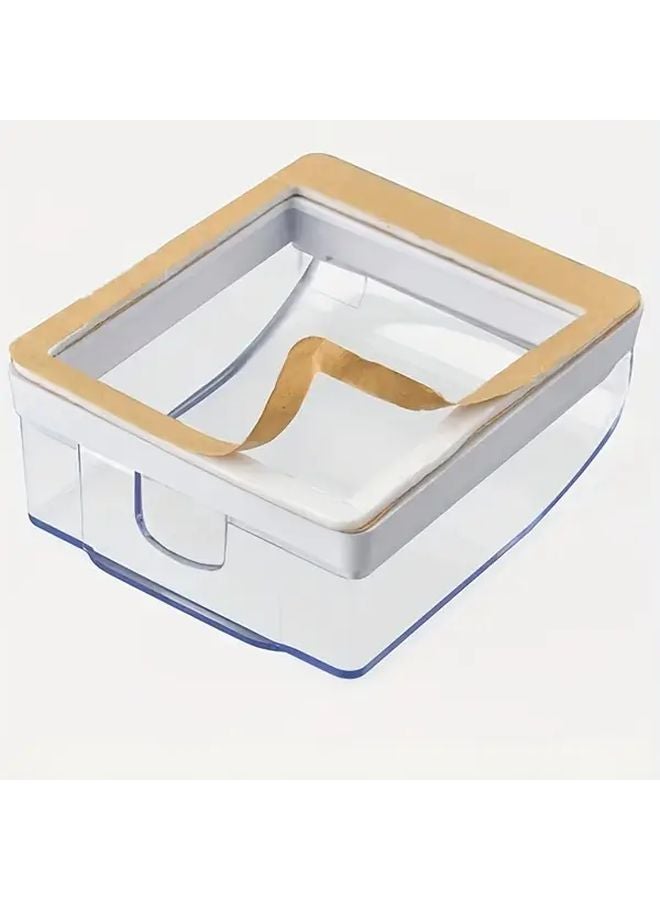 Adhesive Waterproof Outlet Cover 1pc Splash Proof Dustproof Protector Easy Peel Stick - Image 1