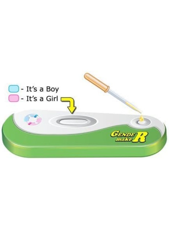 جيندر ميكر مجموعة اختبار توقع الجنس من قبل GENDERmaker - فتى أو فتاة في المنزل اختبار جنس الحمل المبكر | اختبار توقع جنس الطفل - Image 2