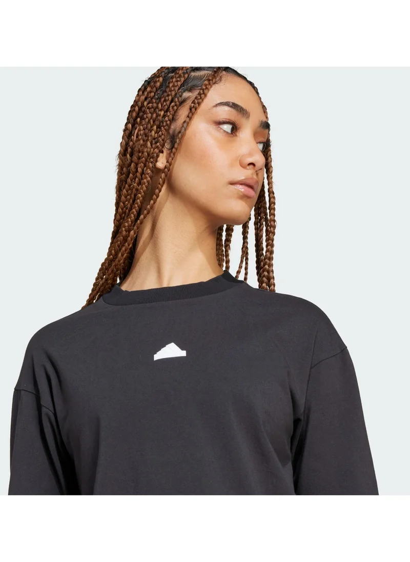 Adidas Future Icon 3 Stripe T-Shirt
