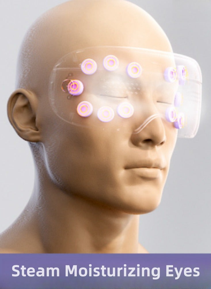 New Eye Massager Steam Eyemask Intelligent Eye Moisturizer Vibration Hot compress Nebulizing Eye Massager Eye Protector - Image 3