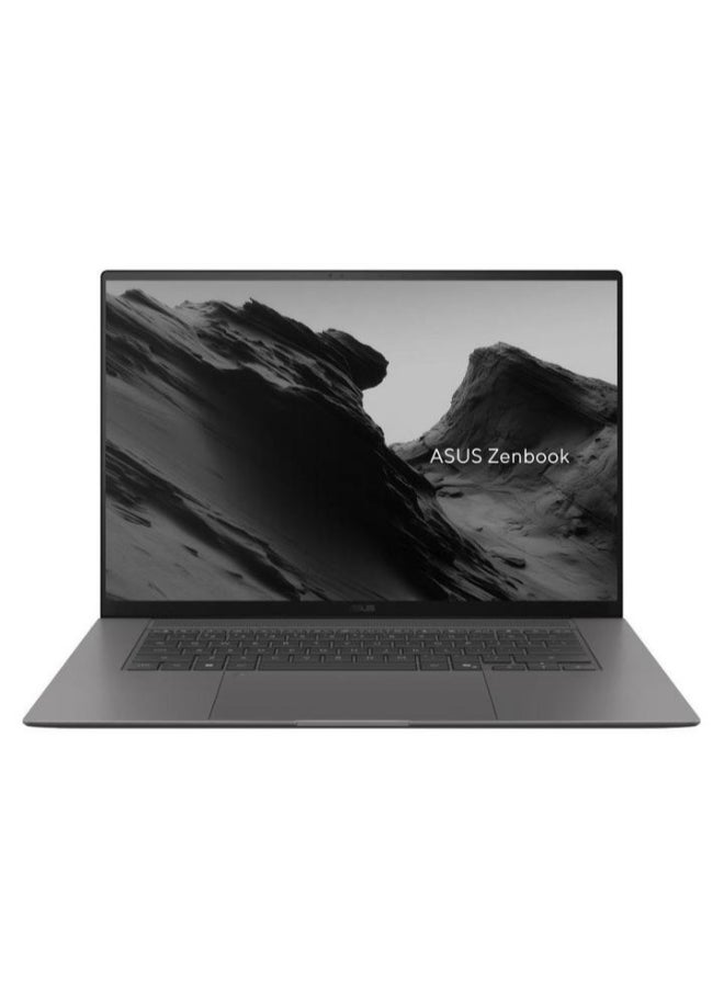 ASUS Zenbook 14 Laptop With 14 Inch 3K OLED (2880x1800) Display, AMD Ryzen AI 9 465 Processor/32GB RAM DDR5/2TB SSD/Windows 11 Home/ English/Arabic Gray - Image 1