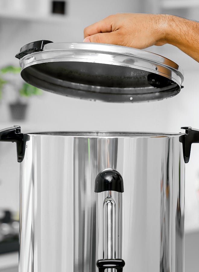 GEEPAS Stainless Steel Electric Kettle, 15L Tap Kettle | Hot Water Dispenser with Automatic Temperature Control | Indicator Lights | Perfect for Tea, Coffee, Soup 1.5 L 1650 W GK5219 Silver - Image 4