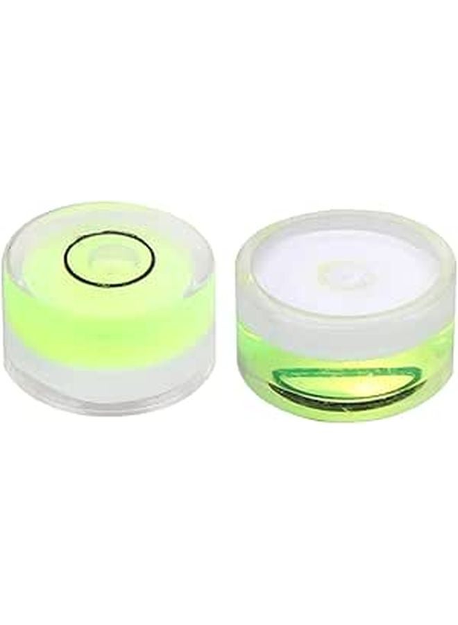16Pcs Universal Circular Bubble Level Spirit Tool 15Mm Diameter Green Set For DIY Construction - Image 1