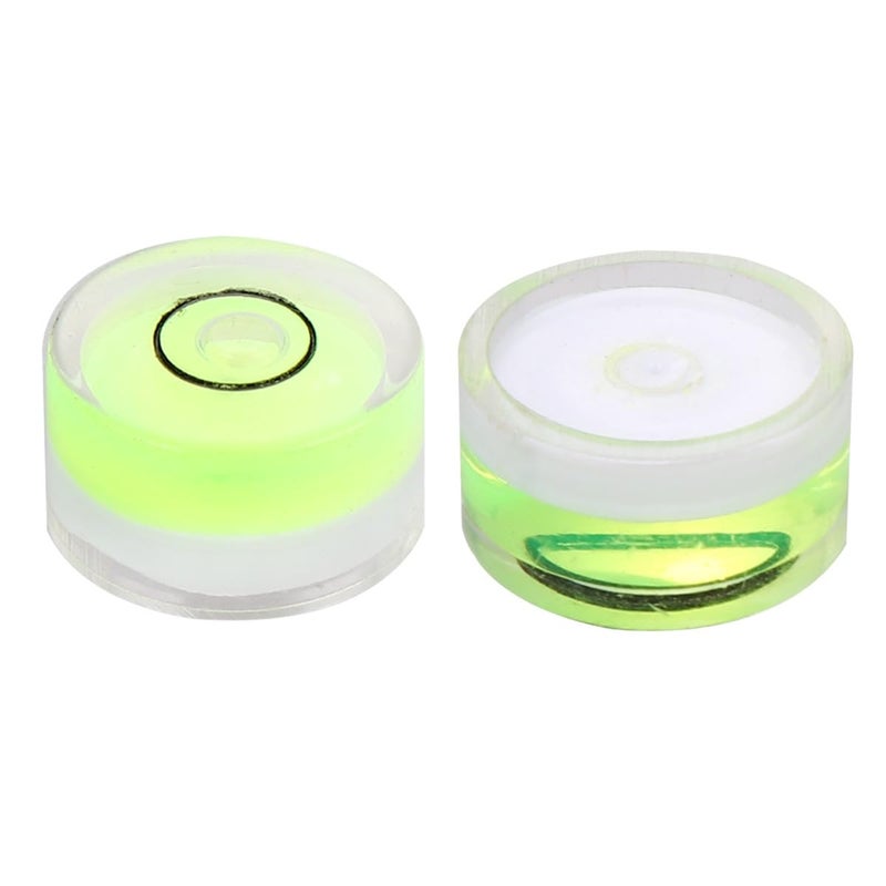 16Pcs Universal Circular Bubble Level Spirit Tool 15Mm Diameter Green Set For DIY Construction - Image 2