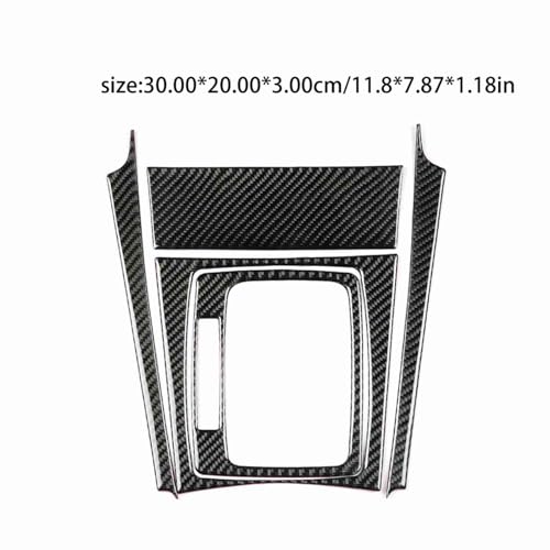 Suuonee Gear Shift Panel Cover Fit for Benz W24 C Class 27-213 Left Hand Drive Carbon Fiber Gear Shift Panel Trim - Image 2