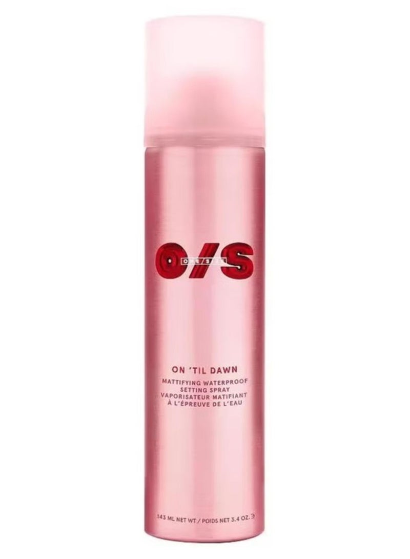 One size On 'Til Dawn Mattifying Waterproof Setting Spray 3.4 oz / 143 mL - Image 1