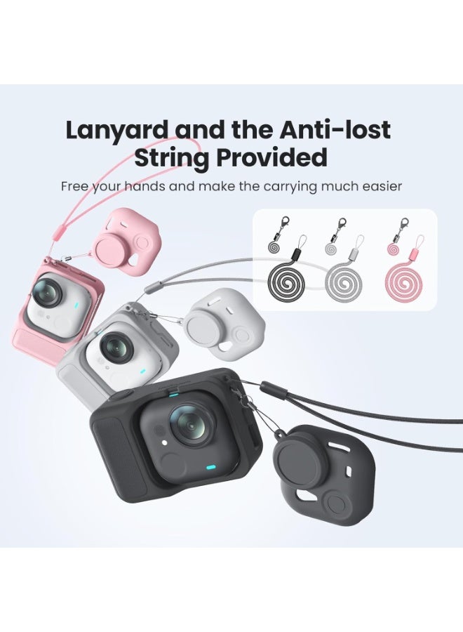 yelajoy Yelajoy Silicone Skin Cover With Lens Protector For INSTA360 Go Ultra Z6F8A6DA806231CD4F99FZ