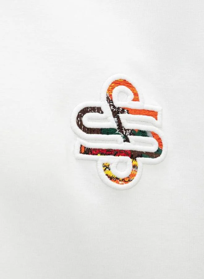 Selene Unisex - Embroidered Logo Oversized T-Shirt