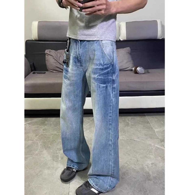 Unisex Casual Daily Denim Jeans - Image 4