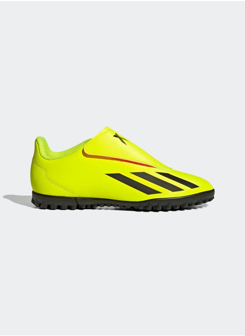 X Crazyfast Club Hook-and-Loop Turf Football Boots