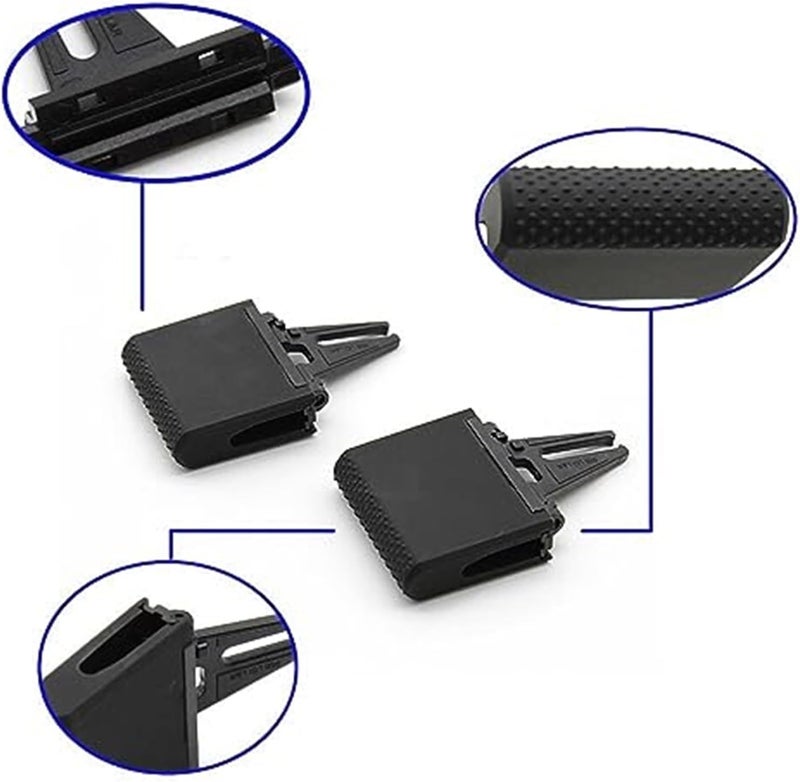 QASULER AC Vent Grille Outlet Tab Clip Repair Kit for Porsche - Image 5
