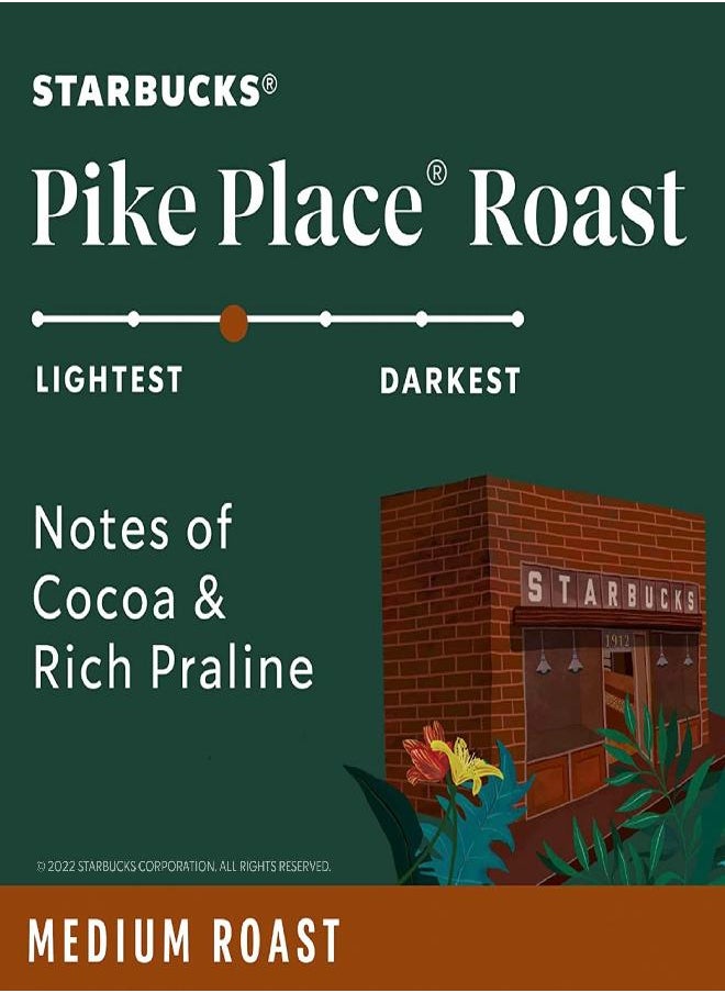 Starbucks - Starbucks Ground Coffee Variety Pack-Dark, Medium, Starbucks Blonde Roast-100% Arabica-10 Packets (2.5 oz each) - Image 1