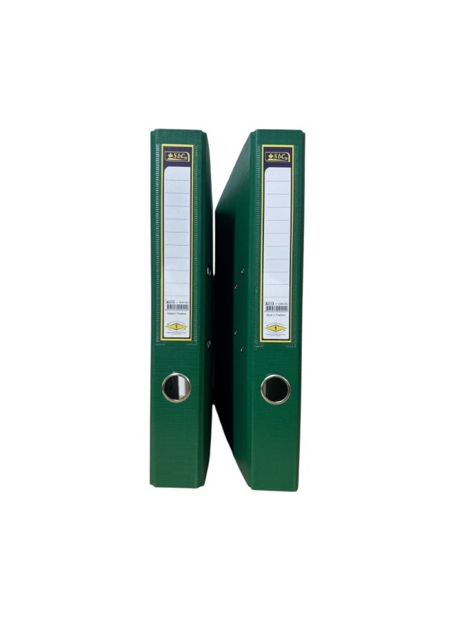اس بي سي ملف اخضر قطعتين مصنوع من مواد مميزه - Image 1