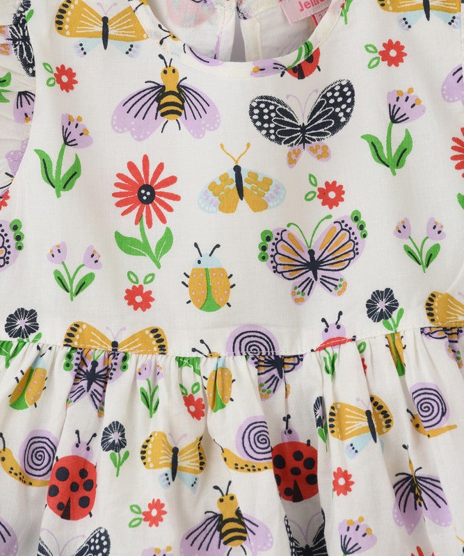 Jelliene GIRLS WOVEN DRESS - Image 4