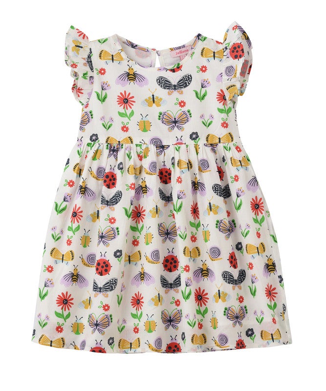 Jelliene GIRLS WOVEN DRESS - Image 1