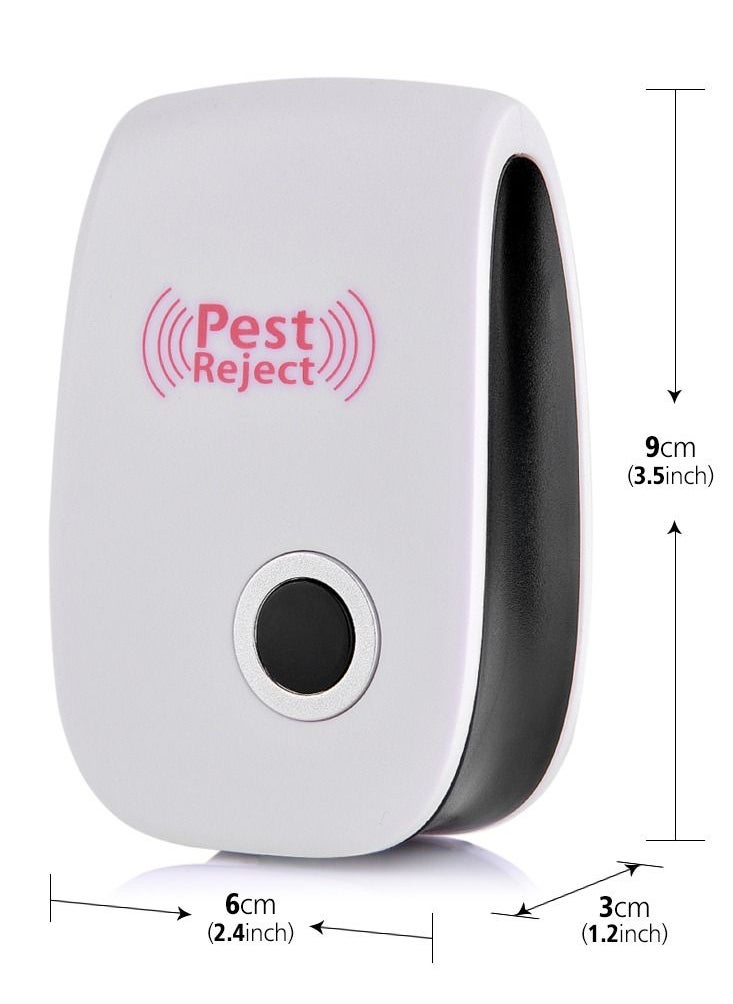 Pest Reject - Electronic Pest Reject Ultrasonic Mouse Cockroach Repeller Device Insects Rats Spider Mosquitoes Pest Killer Household Pest Control - Image 1