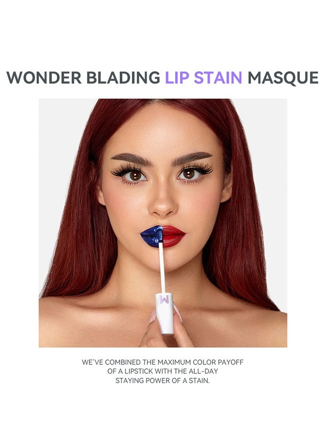 siimunana - Wonder Blading Lip Stain Masque, Lip Stain Peel Off Masque, Long Lasting, Waterproof and Transfer Proof Pink Lip Tint, Matte Finish Peel Off Lip Stain 4ml, Beautiful (Light Pink) - Image 1