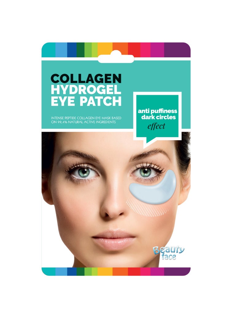 BeautyFace Dark Circle and Puffiness Collagen Eye Patch - Anti-Puffiness and Dark Circles Effect - 1 pair