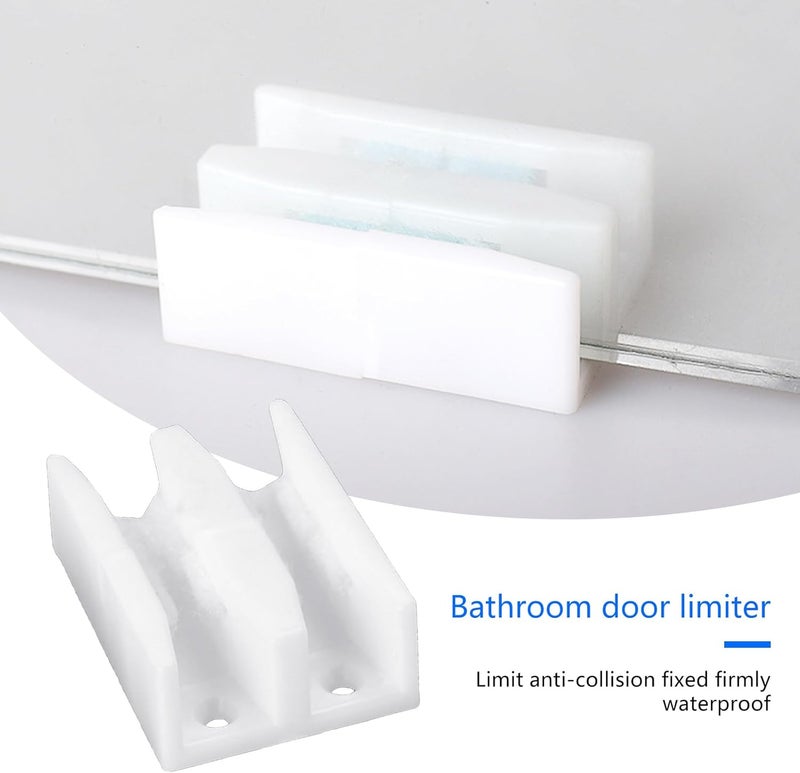 Glass Door Track Guide Sliding Shower Bottom Divider Track for Sliding Doors Bottom Accessories Shower Replacement Parts - Image 2