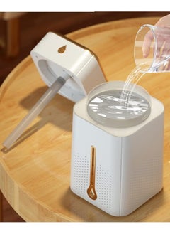Generic Cool Mist Humidifier for Large Room, Bedroom Humidifier with Night Lights, Auto Shut-Off, Ultra Quiet for Kids Room, USB Powered, No Plug (1000ML White)  - Image 3