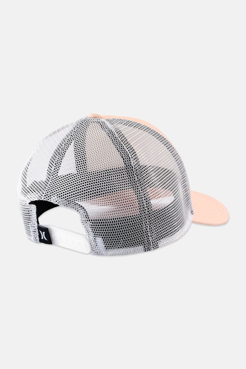 Hurley Women Brand Logo Caps, Peach  - Image 2
