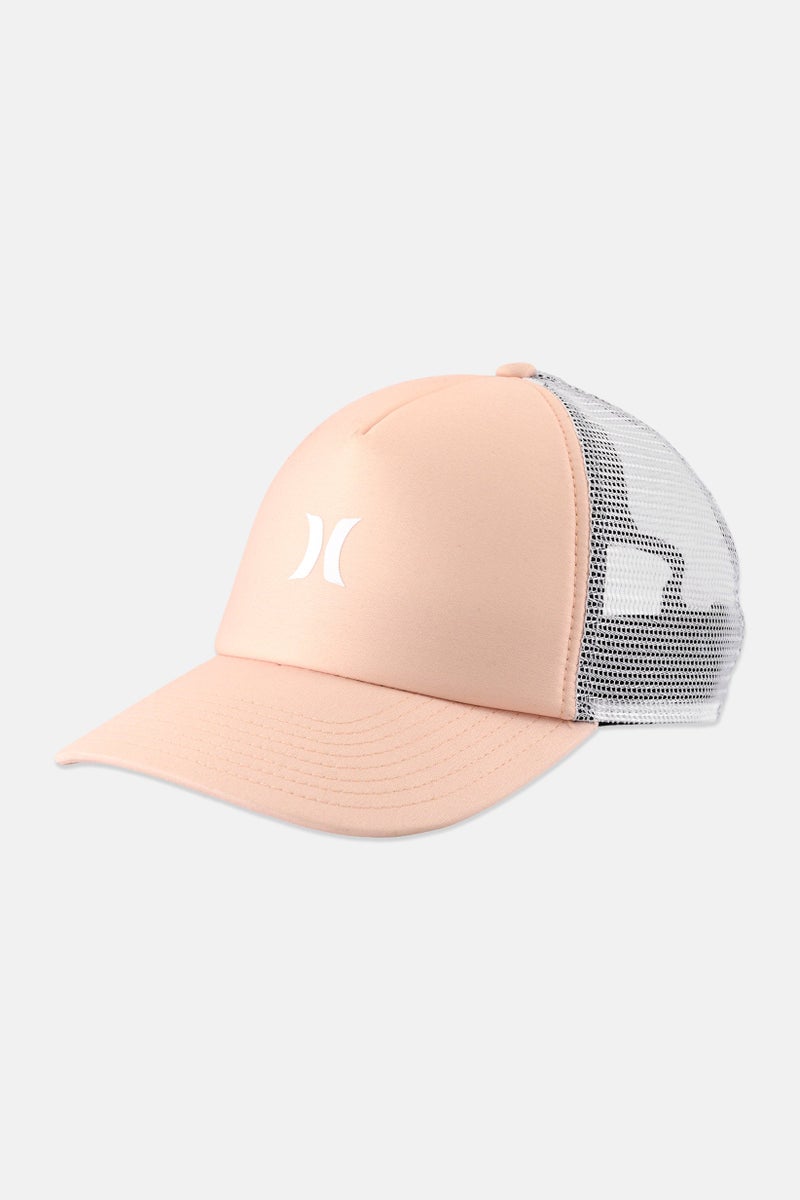 Hurley Women Brand Logo Caps, Peach  - Image 1
