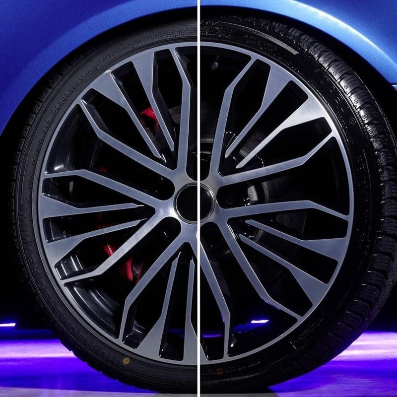 SONAX Black Beast Effect Tyre Gloss Spray 500ml | Deep Black Shiny Look for Alloy Wheels | Long Lasting Glossy Shine | Prevents Fading | Quick Spray Use | Fruity Berry Fragrance | Art.No.434400 - Image 5