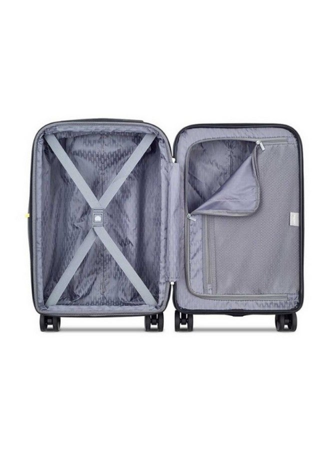 DELSEY Christine TSA Lock Zipper Closure Carry On Luggage Trolley Black 55 cm 003894801-00ME - Image 3