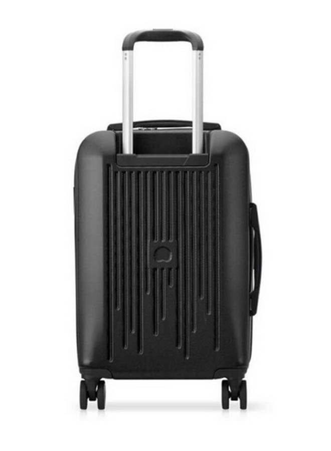 DELSEY Christine TSA Lock Zipper Closure Carry On Luggage Trolley Black 55 cm 003894801-00ME - Image 2