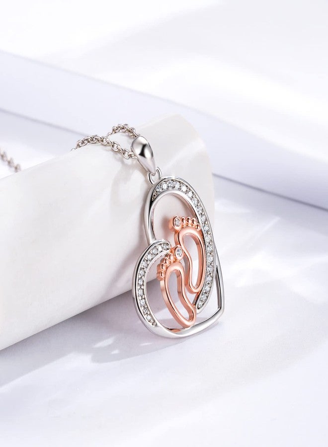MANBU Pregnancy Gifts for First Time Mothers: Mom to be Necklace Bracelet Earrings for Expecting Women Gifts for Pregnant Wife Daughter Sister Friends (necklace) - Image 3
