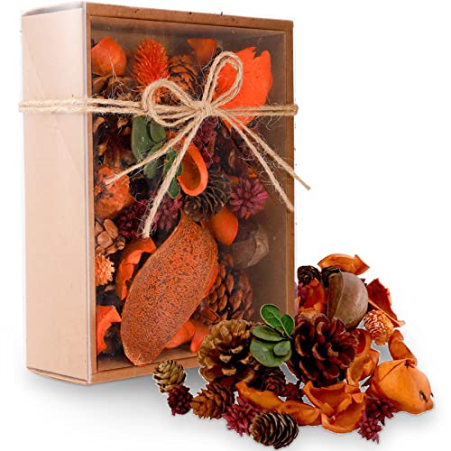 DEAYOU Potpourri Bag Gift Box 88 Oz Mixed Dried Flower Bowl and Vase Filler Home Fragrance Perfume Sachet Spring Fall Potpourris Thyme Scented Air Freshener Aroma for Bathroom Living Room Office