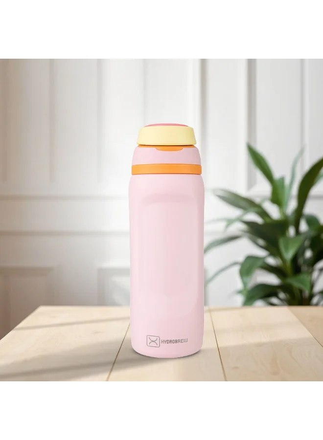Hydrobrew Hydrobrew Sip Switch Stainless Steel Water Bottle - Pink Sorbet