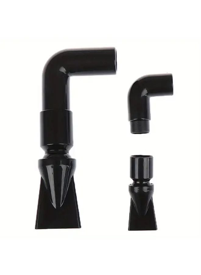 Large Aquarium Duckbill Water Outlet Nozzle Black Plastic Return Pipe Fitting for Fish Tanks - Image 3