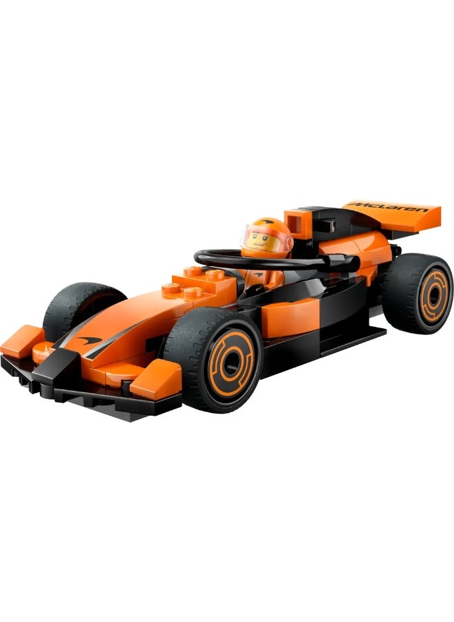 LEGO LEGO - City F1 Driver with McLaren Race Car 86 Pieces - 60442  - Image 2
