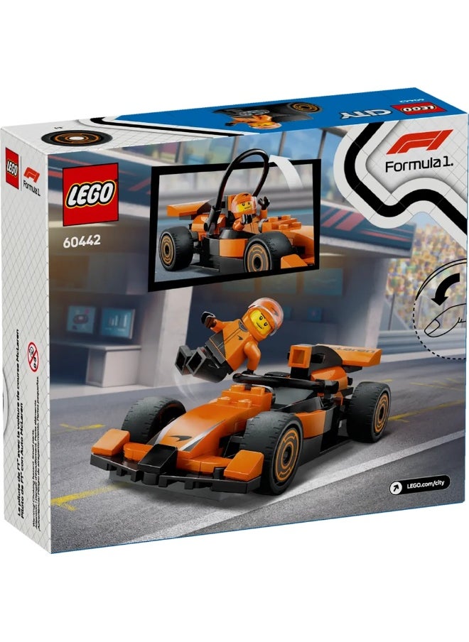 LEGO LEGO - City F1 Driver with McLaren Race Car 86 Pieces - 60442  - Image 5