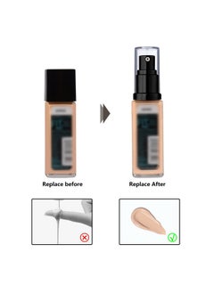 2Pack Foundation Pump Compatible With Maybelline Fit Me Liquid Foundation Makeup (Black+Black) - pzsku/Z6F8BCFF53F34EEA5DE88Z/45/_/1695645874/9eca5c22-12ac-499b-94c1-306ff4343b1f