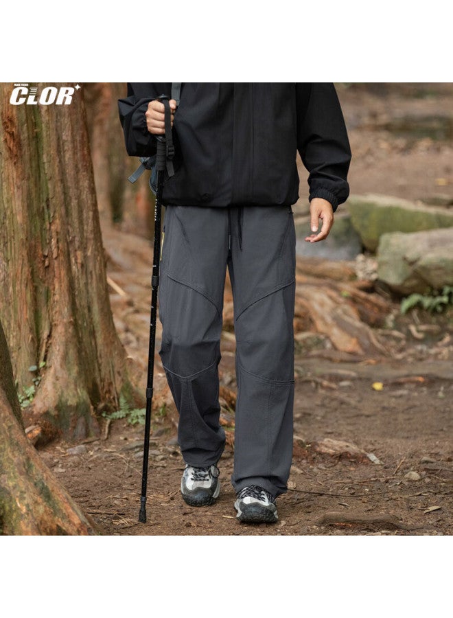 Clor American Style Casual Pants Spring Autumn Outdoor Hiking Tactical Cargo Pants Men Cl86 Graphite Gray 2XL - Image 3
