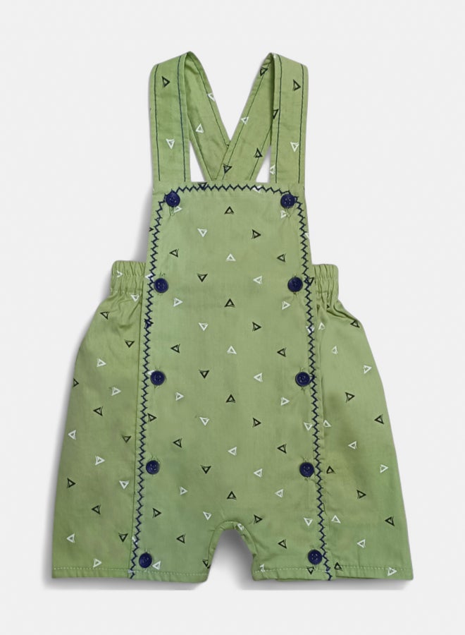 BabyShoora Baby Boy Summer Ss Romper Set  - Image 3