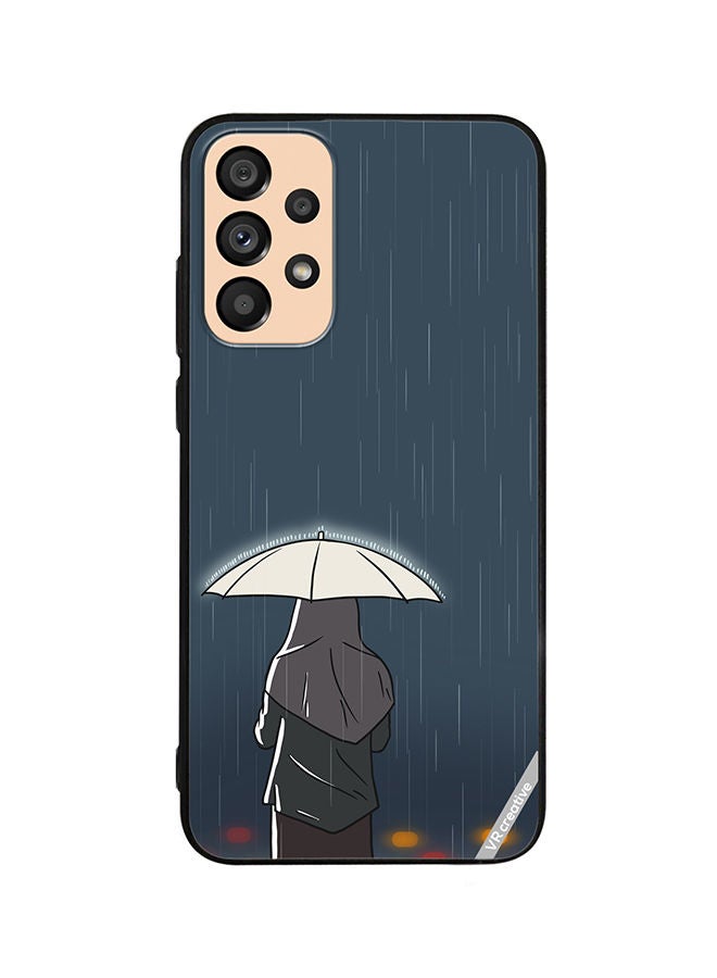 VR CREATIVE Protective Case Cover For Samsung Galaxy A72 Rainy Days Design Multicolour - Image 1