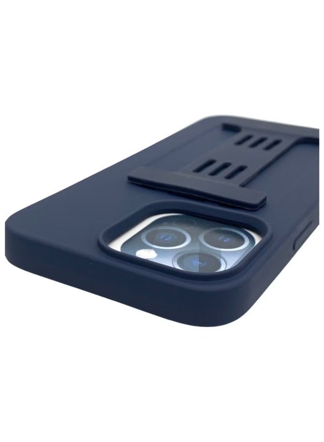 ACLIX Protective Case Cover With Wristband For Apple Iphone 11 pro Blue - Image 3