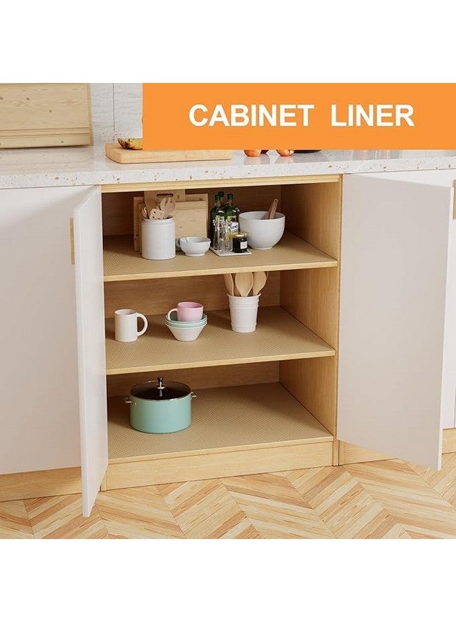 ElastPro Ethylene Vinyl Acetate Solid (50 Cm X 5 M) Beige Anti-Slip Eva Mat For Fridge, Kitchen Drawer, Shelf Liner (Rounddots Texture Beige) - Image 2