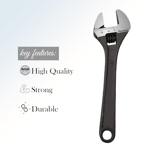 THEMISTO TH-T11 8 Inch Adjustable Wrench - Image 3
