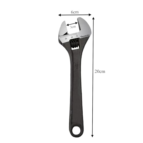 THEMISTO TH-T11 8 Inch Adjustable Wrench - Image 2