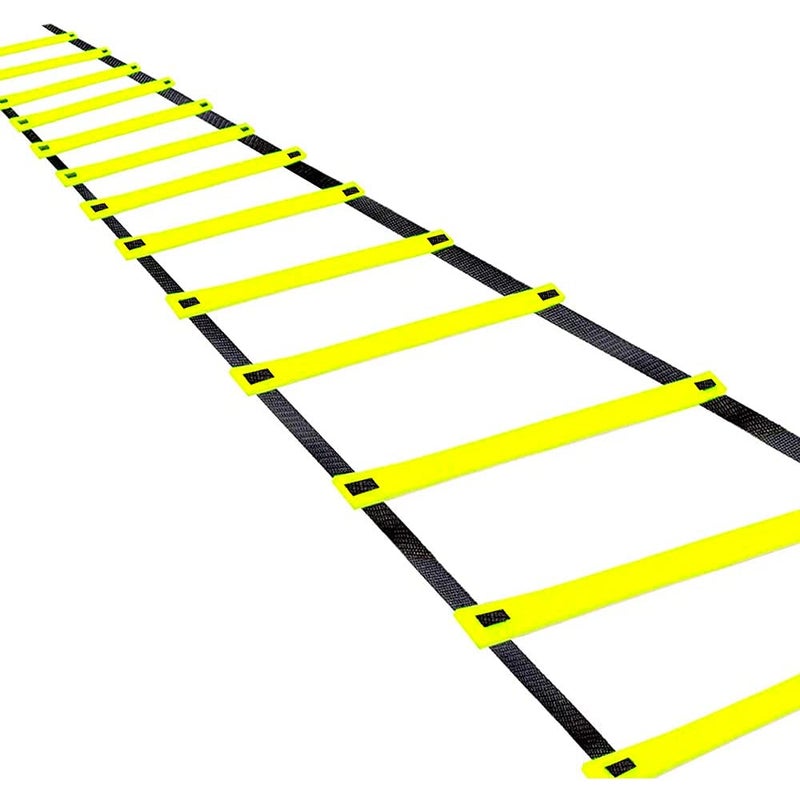 Kobo Sports 4 Meter Fixed Agility Ladder Agility Training Ladder Speed Flat Rung with Carrying Bag - Image 5
