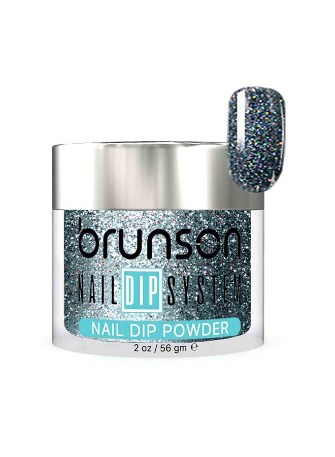 brunson Nail Dip Powder Dip And Buff System Color 56gm, French Nail Art Starter Manicure Salon DIY At Home Odor Free And Long Lasting No Needed Nail Lamp Curing BDG025