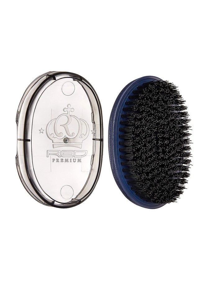 Red by Kiss Red Premium Pocket Wave Bow Wow Curved Palm Brush Hard Bristles  - Image 1