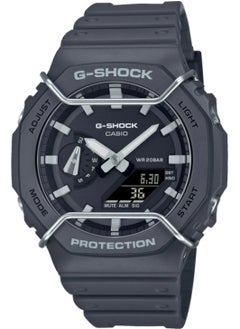 ROUND SHAPE ANALOG DIGITAL WATCH FOR MEN'S GA-2100PTS-8ADR